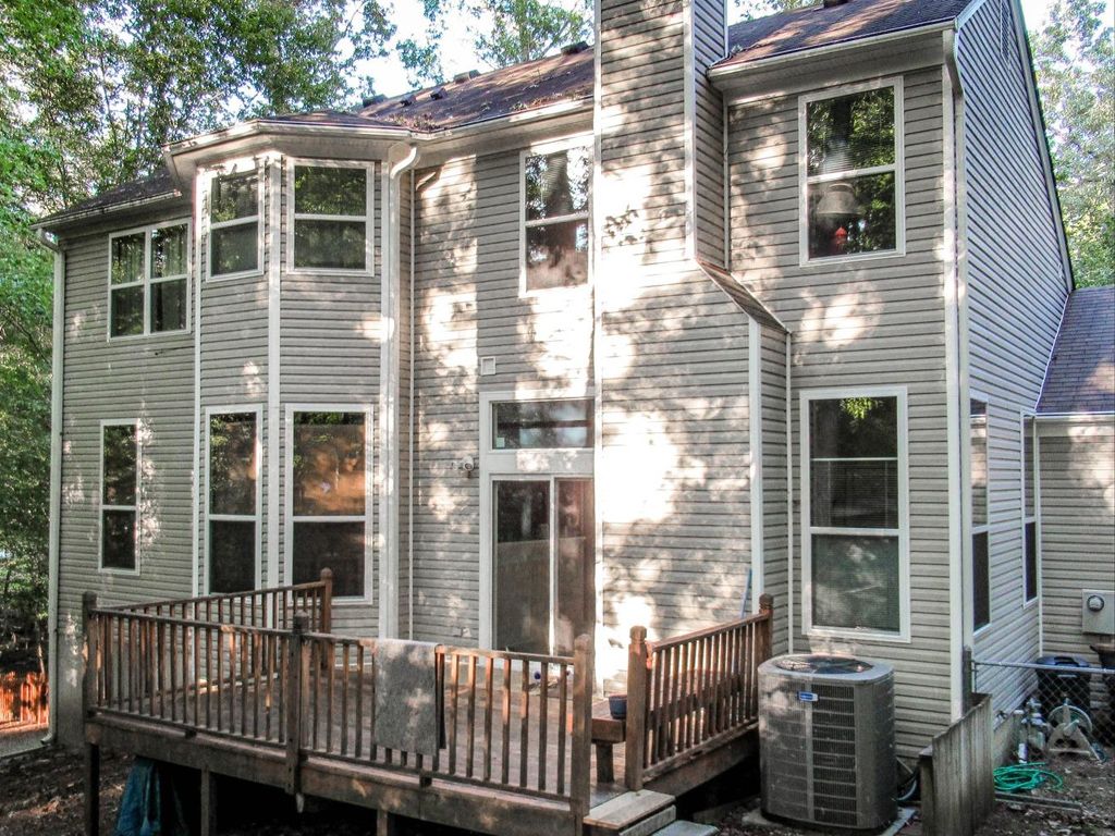 House with new windows Installation