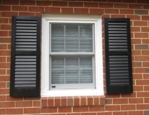 White Restoration Series Windows with Colonial grids in Newport News