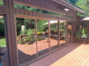 Painted Sliding Glass Doors with No grids in Newport News